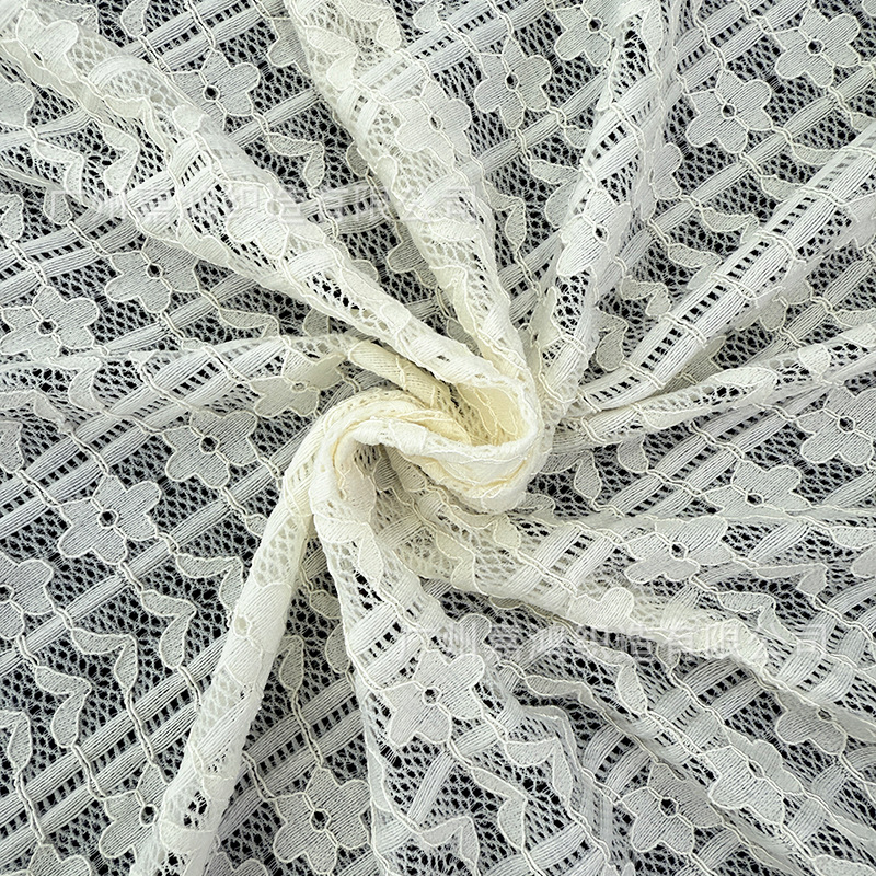 2026 nuevo brocado de amoniaco flor francesa elegante para hacer vestido blusa interior fabricantes de tela de encaje spot