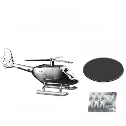 Origin Manufacturer Car Air Freshener Ornament Car Air Freshener Solar Rotating Creative Helicopter Solid Aroma Perfume Cream