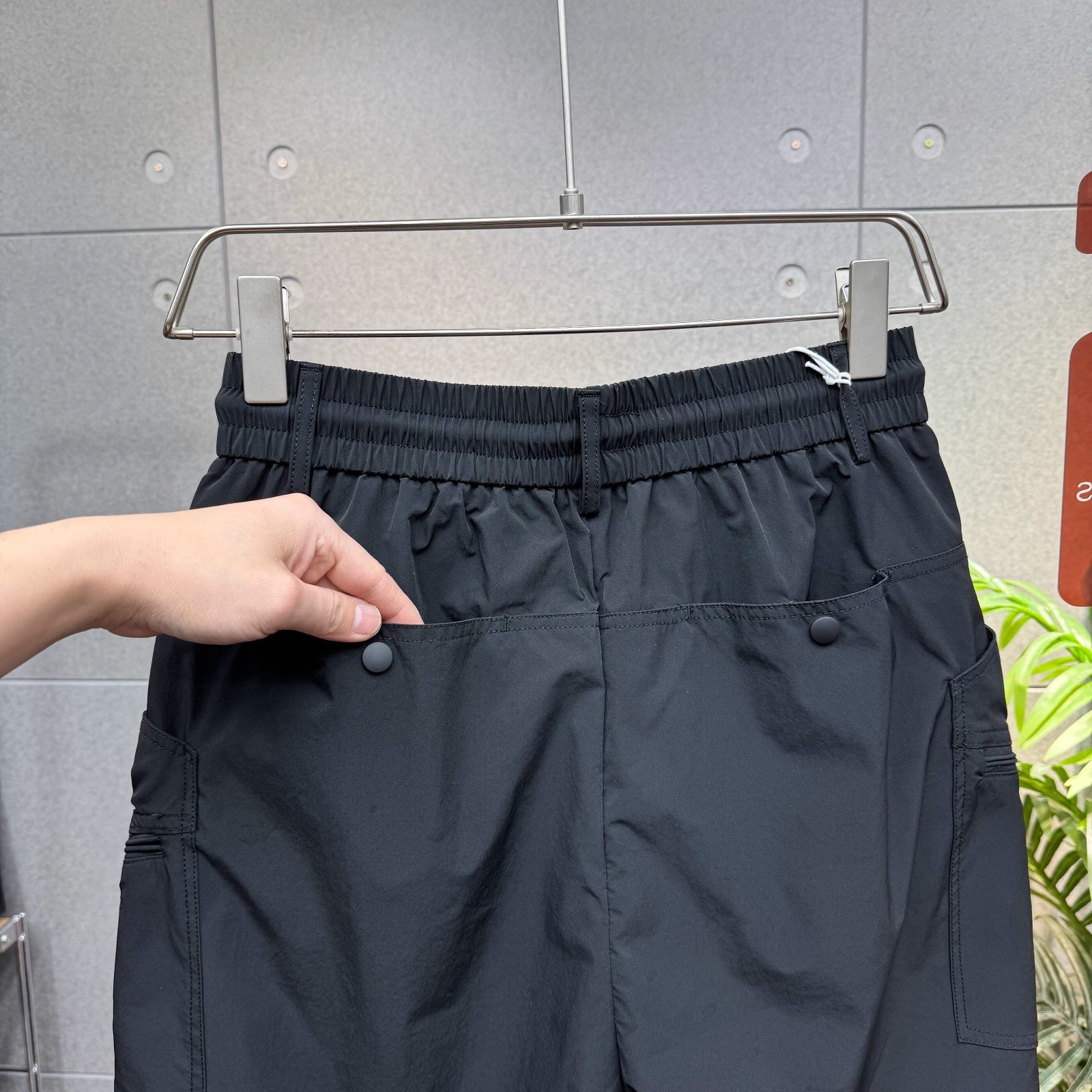 Men's Casual Zippered Multi Pocket Pants Trendy Versatile Drawstring Cuff Style Cool Stylish Quick Drying Cargo Outdoor_viptrois.com