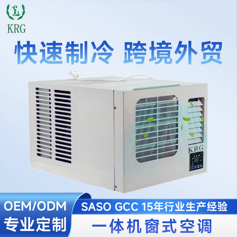 1 piece of window air conditioner 2.5KW window all-in-one machine 220V 60Hz installation-free air conditioner for cold and warm window machine