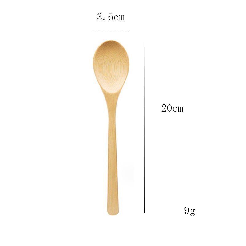 Cuchara de madera de miel tallada cuchara de bambú hecha a mano creativa láser Halloween Navidad diseño cuchara de madera cuchara de bambú del Amazonas