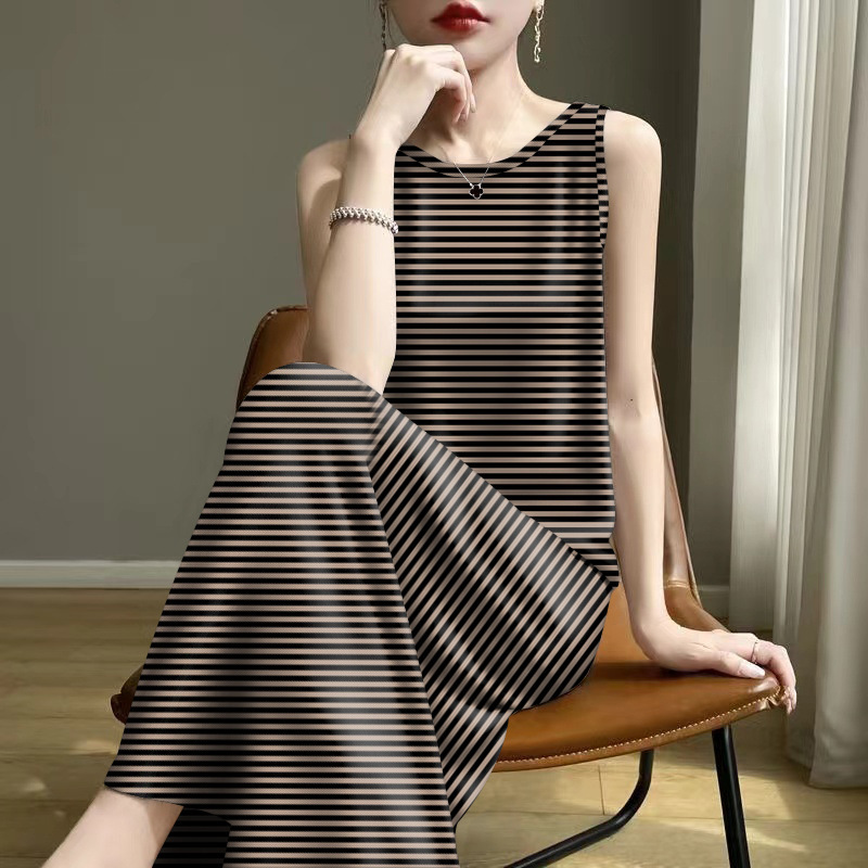Wholesale 2025 Summer Ladies Explosions Age-reducing Summer Mother Sling Sleeveless Inner Wear Outer Wear Vest dress Wholesale 2025 Summer Ladies Explosions Age-reducing Summer Mother Sling Sleeveless Inner Wear Outer Wear Vest dress