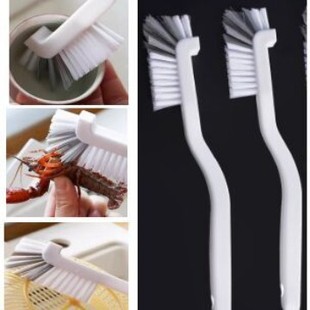 Japanese Cup Brush Kitchen Crayfish Brush Abalone Cleaning Brush Plastic Long Handle Soybean Milk Machine Cleaning Brush Wall Breaking Machine Brush