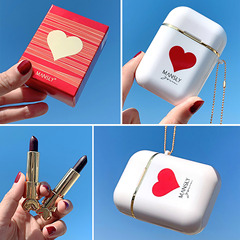 Mansly Headphone Style Lipstick Amazon Double Tube Lipstick Matte Student Matte #M1005