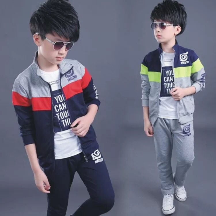 2025 New Korean Style Sweatshirt Two-Piece Set for Older Children, Stylish Sportswear Trendy Outfit, Available for Dropshipping