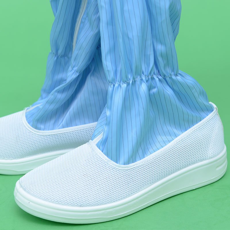 软底加厚防静电无尘鞋高筒靴车间透气防臭夏季男女工厂直销热卖品