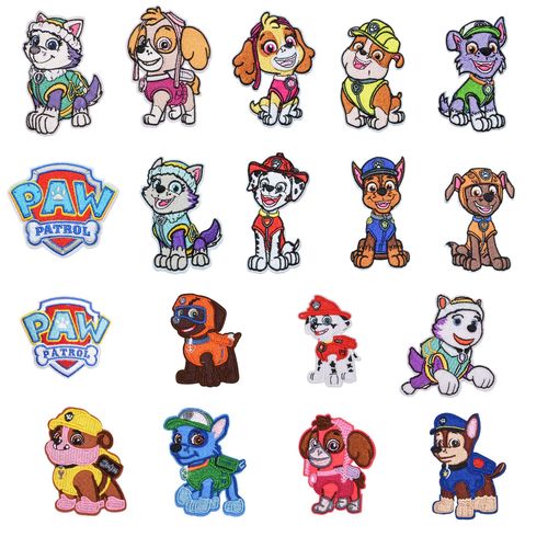 Junle Paw Paw Team popular embroidered patch patch embroidered patch patch embroidered trademark badge armband chest patch patch