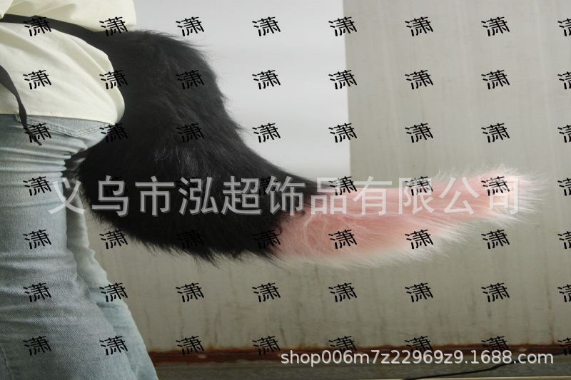 大きいサイズの手は獣の耳の獣の尾のぬいぐるみのコスプレのアクセサリの道具のキツネの尾の狼の尾のアクセサリを作ります。|undefined