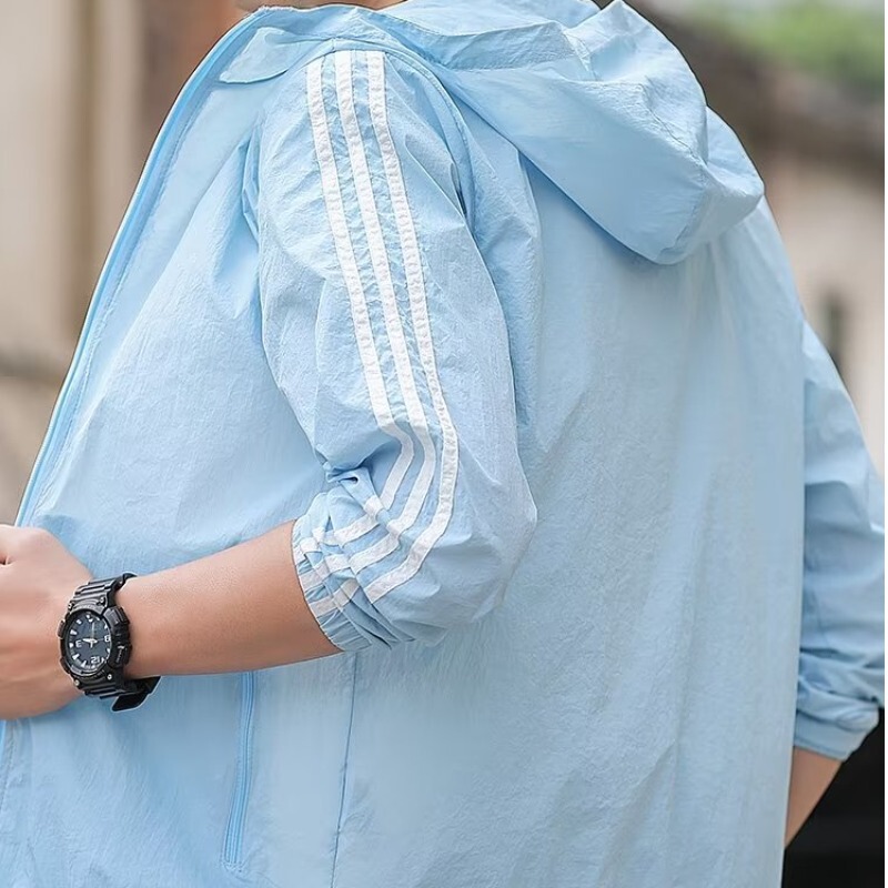Special offer hooded sun protection clothing men's four seasons Korean fashion fishing sun protection clothing breathable skin clothing light zipper jacket Special offer hooded sun protection clothing men's four seasons Korean fashion fishing sun protection clothing breathable skin clothing light zipper jacket