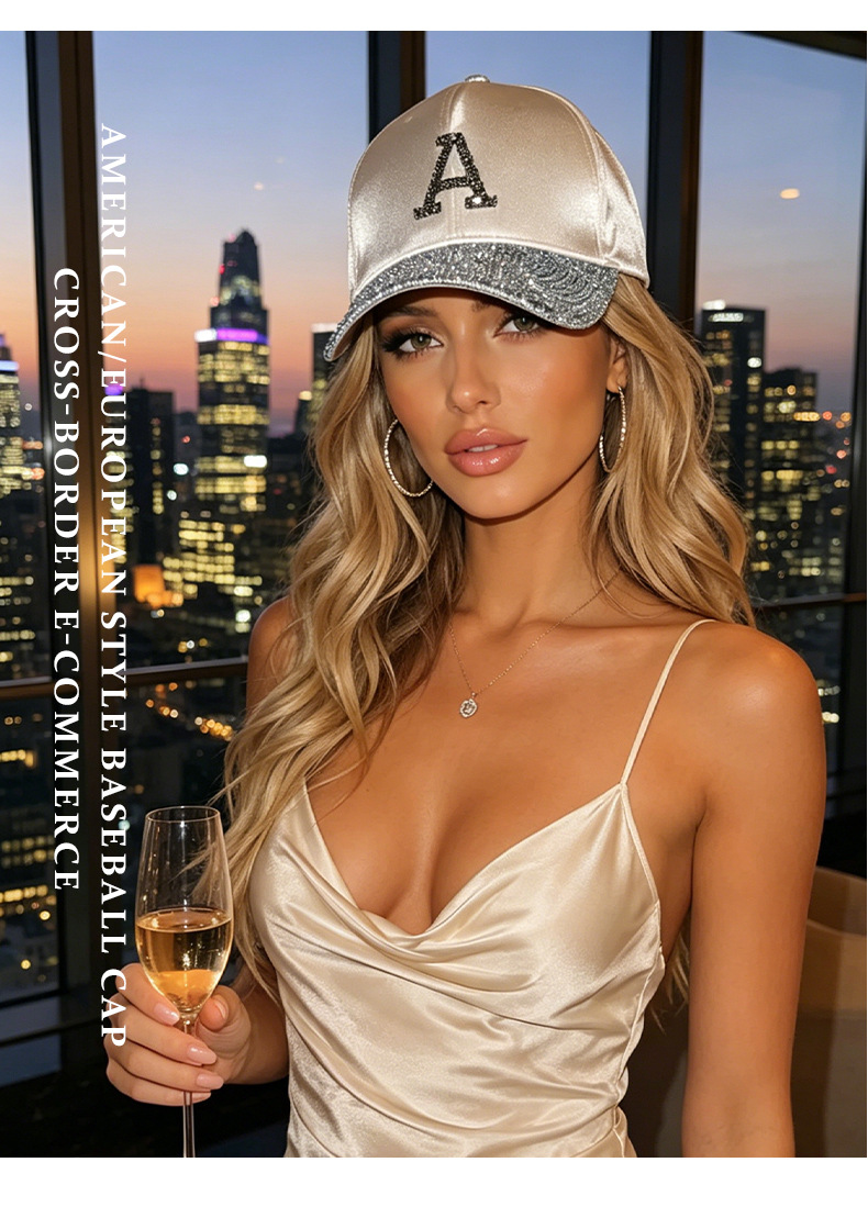 Çapraz Sınır Dört Mevsim Rahat Ördek Dili Şapka Harf Pul Moda Influencer Şapka Kadın Modeli Spor Güneşlik Çok Amaçlı Beyzbol Şapkası