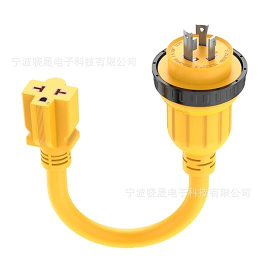 Electrical Adapter, Marine Adapter, Nema L5-30P to 5-15/20R L5-30P to 6-15/20R