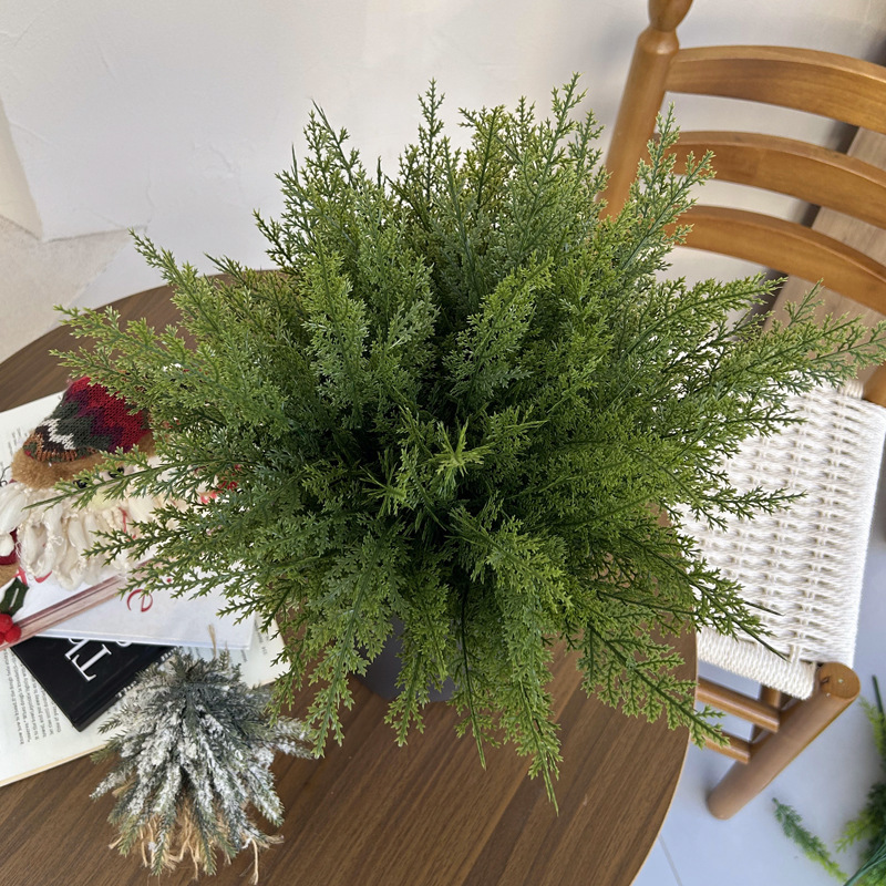 Amazon 人工模擬緑の植物松とヒノキの束クリスマスホリデーホームデコレーション盆栽装飾品クロスボーダー|undefined