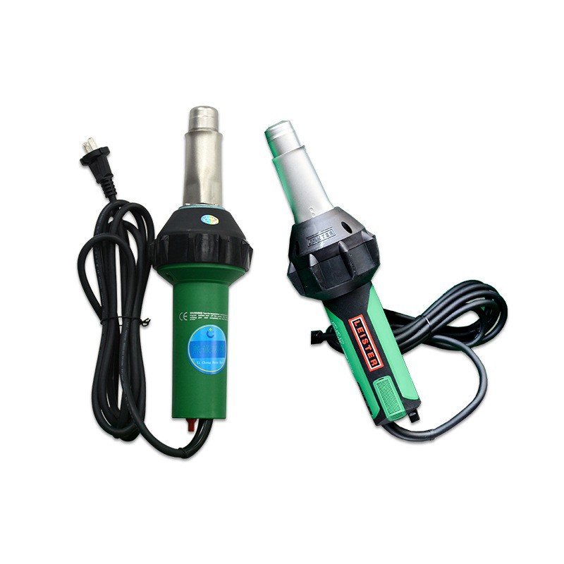 Pistola de soldadura de plástico de alta potencia, pistola de aire caliente para láminas de PP, pegamento para pisos de PVC, conducto de aire de PP, 1600W, fusión en caliente, gran volumen de aire