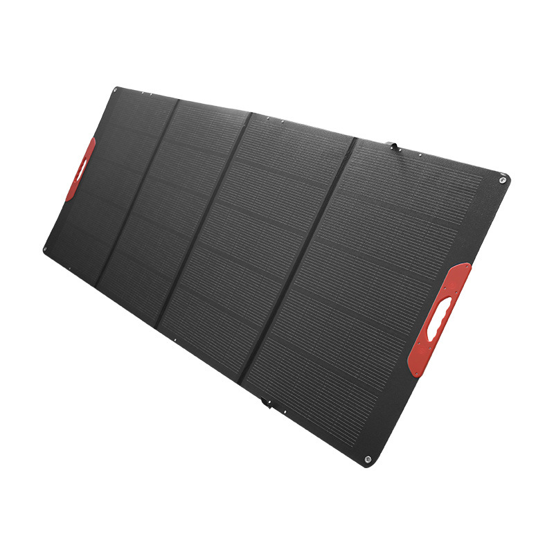 Paquete solar plegable 100W 400W batería de camping solar solar placa de carga fotovoltaica al aire libre almacenamiento de energía móvil