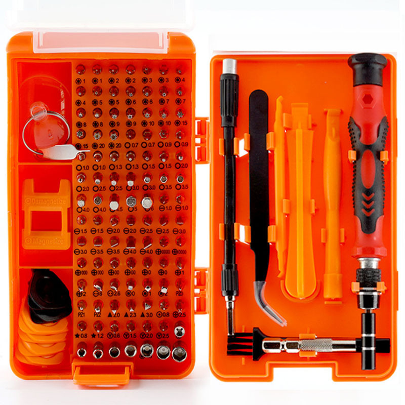 115-en-1 traje destornillador teléfono móvil ordenador reloj gafas desmontaje reparación herramienta caja instrumento de precisión amazon
