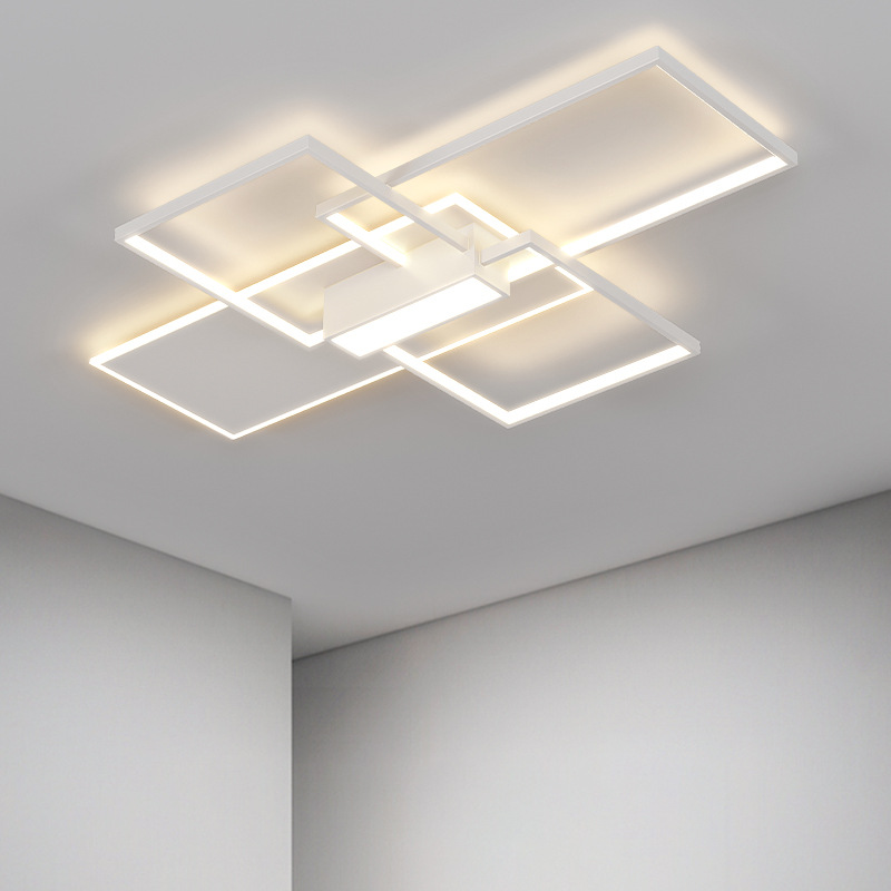 Luz de dormitorio 2025 nueva atmósfera simple y creativa dormitorio principal luz de techo lujosa moderna casa estudio lámparas de comedor