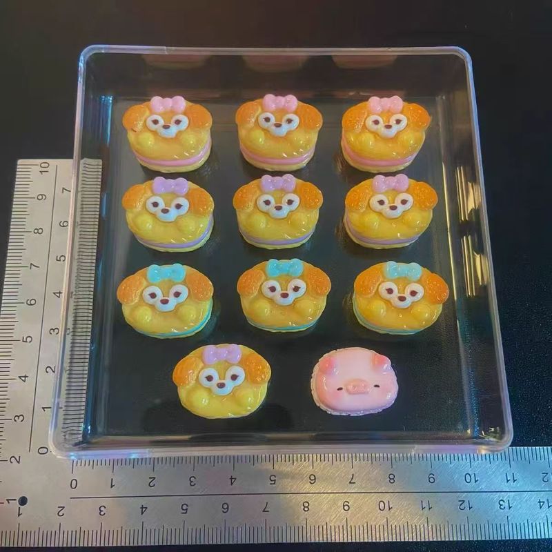 迷你小鼻嘎小动物食玩硅胶模具diy奶油胶配饰模烘焙模具|undefined