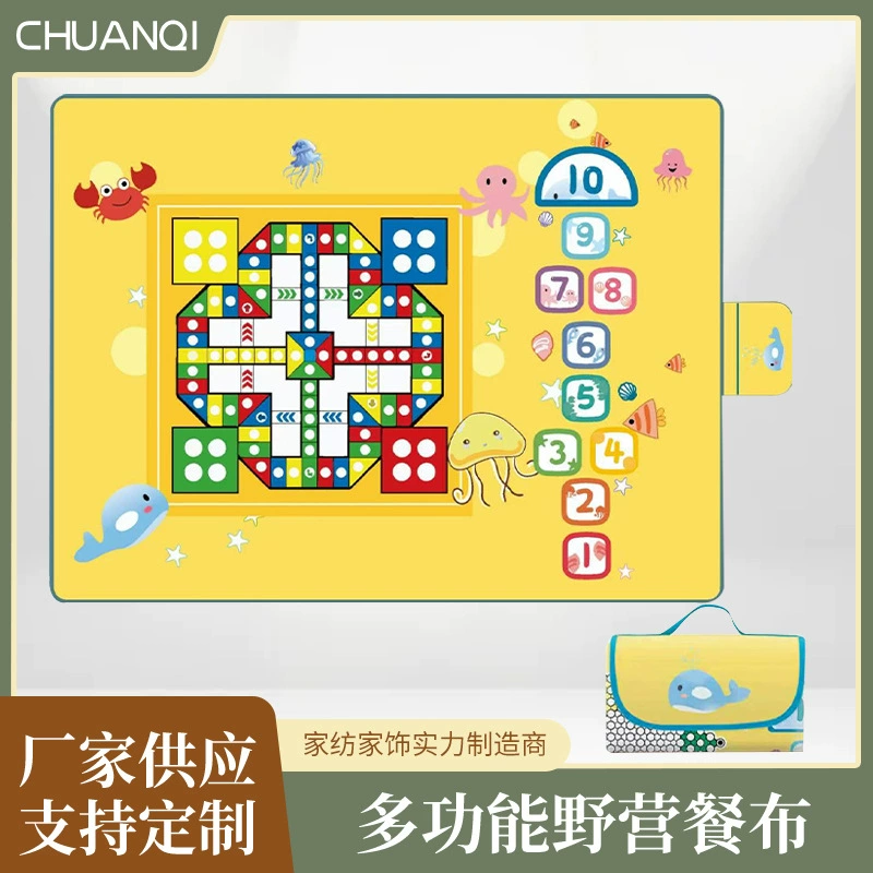 Оптовая продажа от производителя, влагостойкий коврик, весенний коврик для пикника, складной готовый коврик из ткани Оксфорд, ткань для пикника на открытом воздухе, водонепроницаемое одеяло для пикника