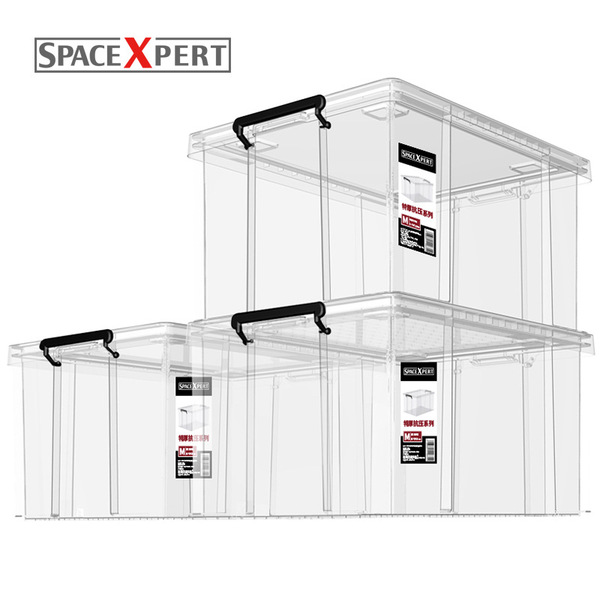 Extra large big transparent plastic storage box for auto