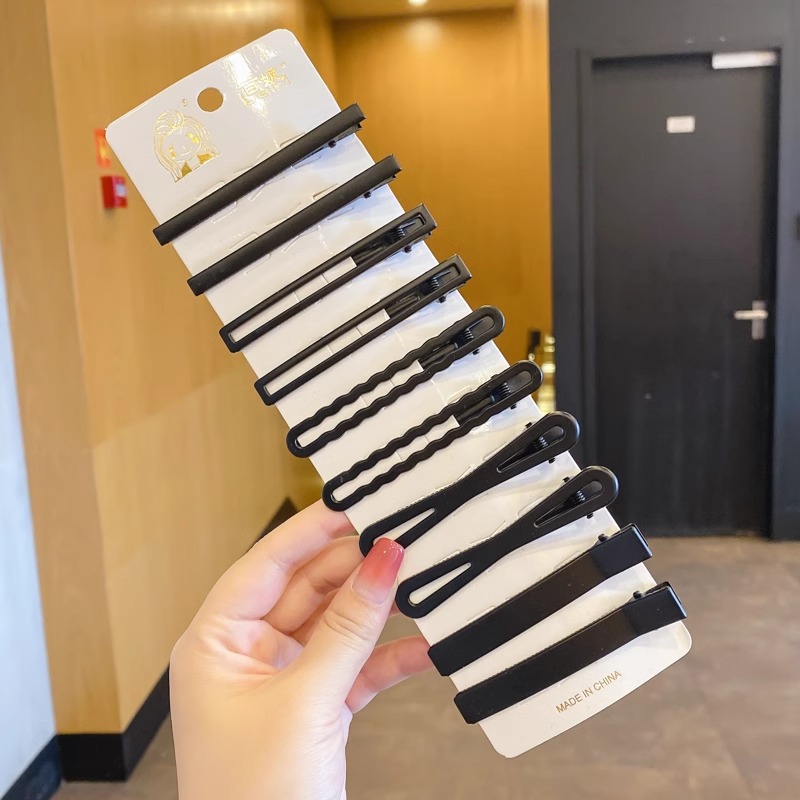 Horquilla de perlas, estilo ins, tocado coreano simple de nicho, clip de una palabra, clip lateral de flequillo simple, tocado