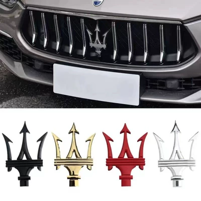Maserati Center Grille Emblem, Car logo