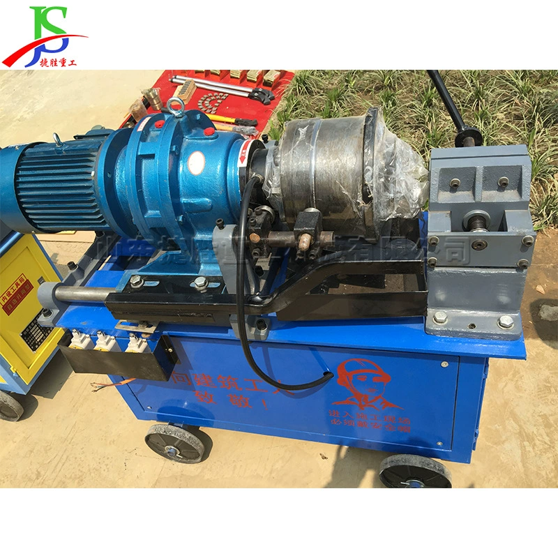 Полностью автоматический станок для нарезания резьбы с прямой резьбой, оборудование для соединительных втулок из стальных прутьев, оборудование для соединения стальной проволоки, станок для нарезания резьбы