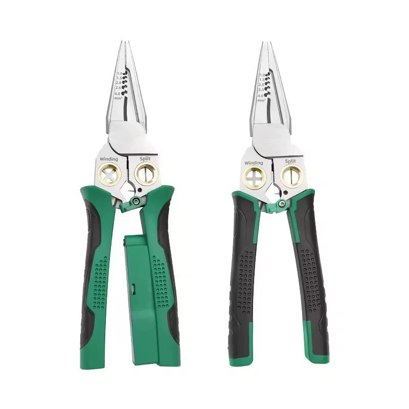 Non-slip universal needle-nose pliers stainless steel, (Cross-border trading)