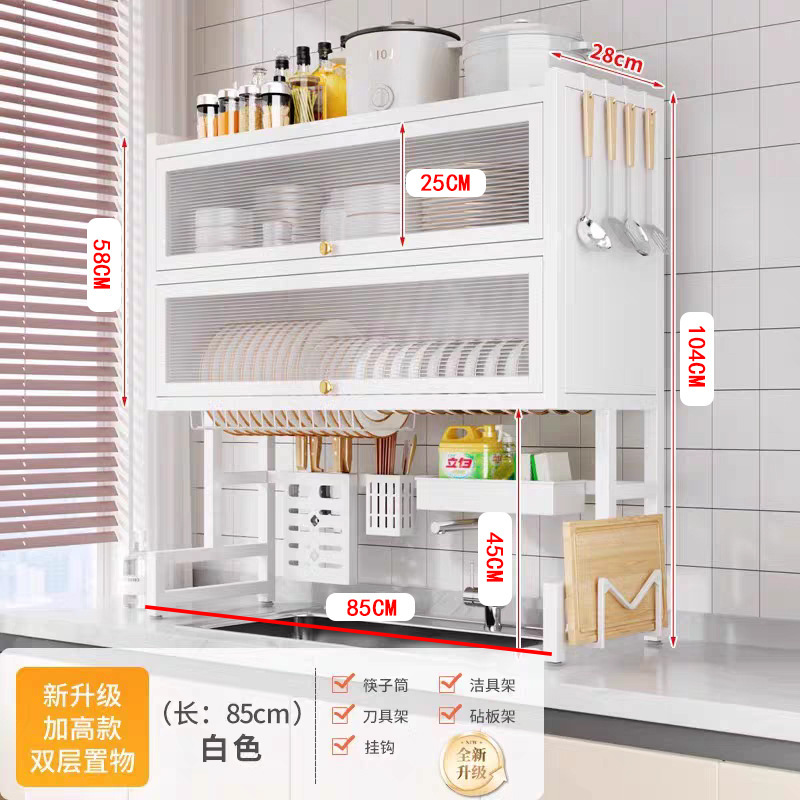 cocina drenaje rack platos rack platos palillos cubiertos rack de almacenamiento fregadero de almacenamiento lavavajillas rack de almacenamiento