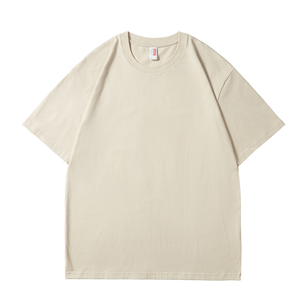 夏 210 グラム純綿 Tシャツメンズハイエンド無地ラウンドネック半袖大きいサイズメンズトレンディなブランドルーズ速乾性トップ夏|undefined