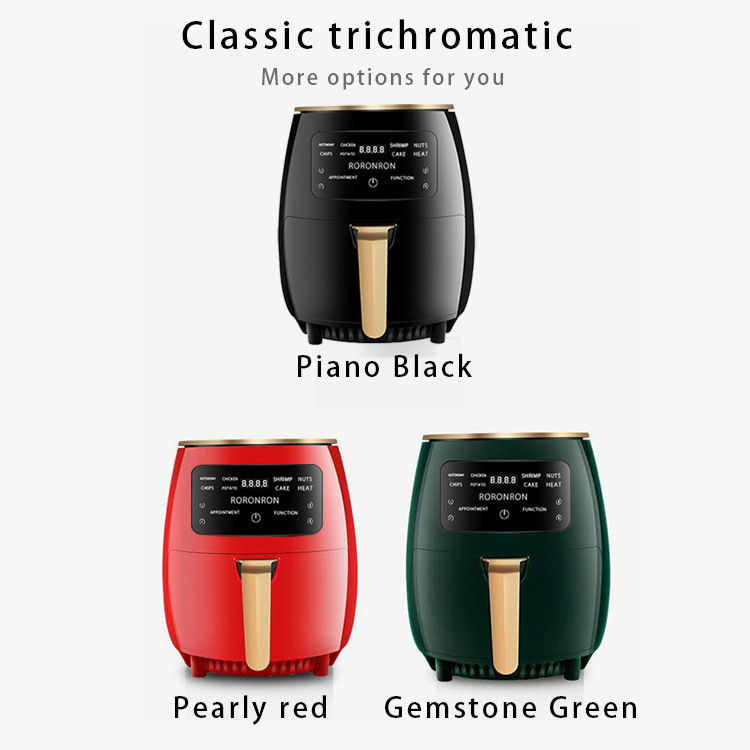 Air fryer air fryer household oil smoke-free automatic multi-function baking machine 4.5L intelligent potato chips machine