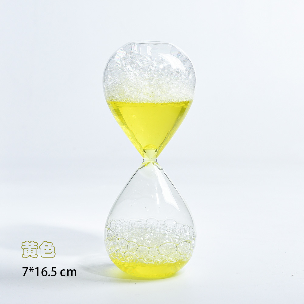 Reloj de Arena de Burbujas Musical de Vidrio Borosilicato Hecho a Mano para Decoración del Hogar image 28