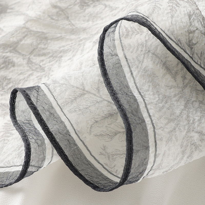 Foulard in seta di gelso per donna, nastro sottile elegante_voghion.com