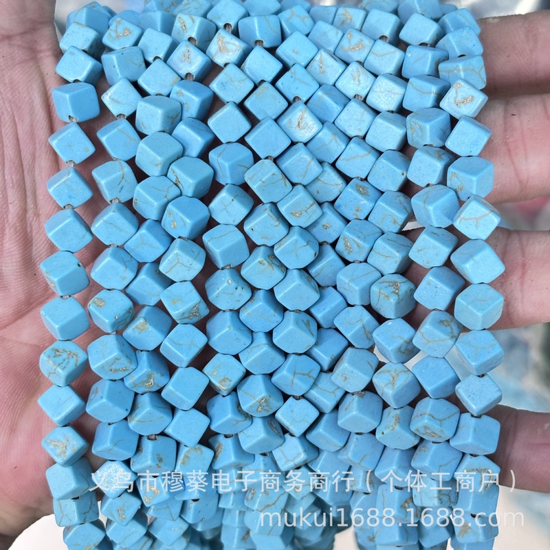 高品质合成蓝松南瓜珠圆珠散珠DIY手链项链饰品配件半成品批发|undefined