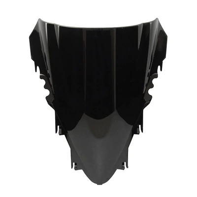 Suitable for Yamaha YZF R1 2007-2008 motorcycle front windshield windshield windshield mirror (Motorcycle front windshield) - smoked-black