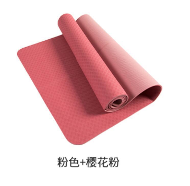 TPE plegable yoga de yoga conveniente ensanchamiento y espesamiento estudiante almohadilla de siesta deportiva antideslizante yoga de yoga fábrica al por mayor