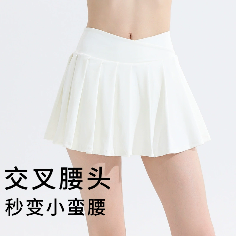 Трансграничная новая плиссированная теннисная юбка женская подделка