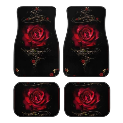 Cross-border car floor mats, 4-piece Universal Foot Pad - sat070102bz94-1