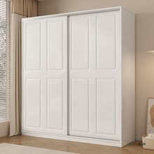 衣柜卧室家用现代简约简易出租房用欧式推拉门柜子小户型儿童衣橱