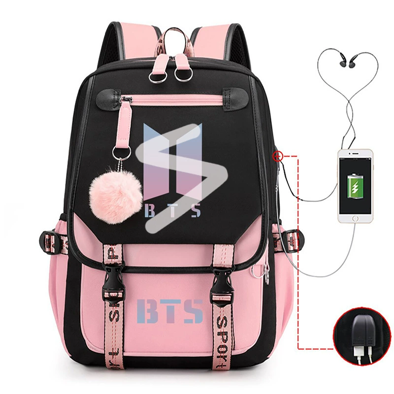 (Cross-border trading), trend capacious backpack, Korean style, for secondary school