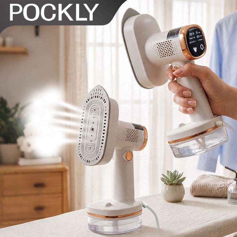 New cross-border fast-heating adsorption-type garment steamer, steam iron, flat-panel garment steamer for home and travel, with strong suction power