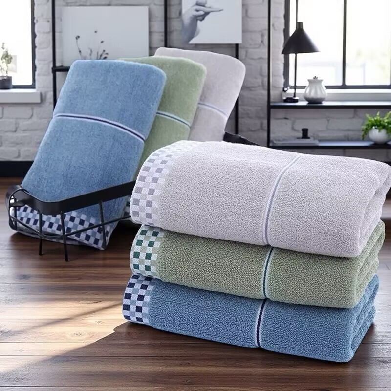 40/90 Adult Household Extended and Thickeneded Bath Towel Couple Cotton Adult Soft Absorbent Sweat-Absorbent Fitness Towel 40/90 Adult Household Extended and Thickeneded Bath Towel Couple Cotton Adult Soft Absorbent Sweat-Absorbent Fitness Towel
