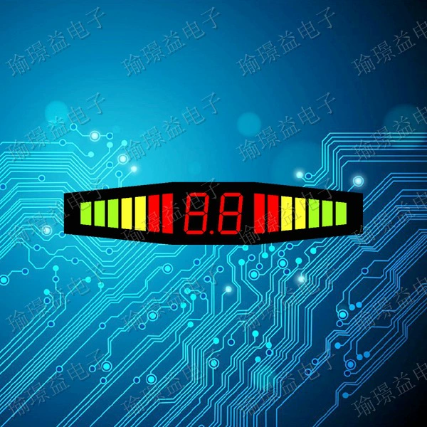 Светодиодный цифровой реверсивный радар 6614BRYG-3 красный, зеленый и желтый трехцветный реверсивный радар в наличии распродажи от лучших