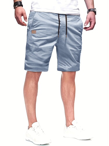 men's Summer Casual Cargo Shorts with Multiple Pockets