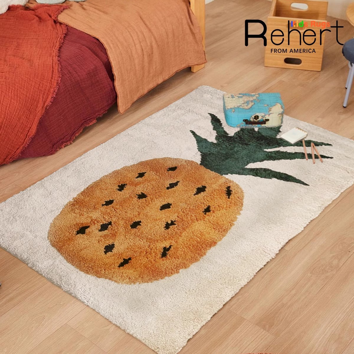 Cross-border plush carpet alternative faux cashmere rug Instagram cartoon living room sofa throw Amazon dropshipping bedroom bed edge rug