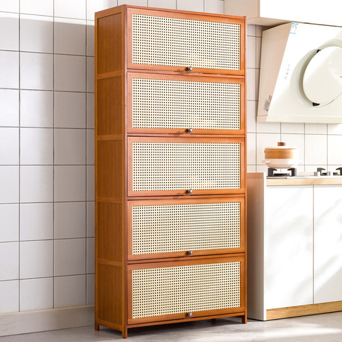 Trojan sideboard wine cabinet storage cabinet kitchen storage cabinet cupboard tea cabinet side cabinet narrow wall living room