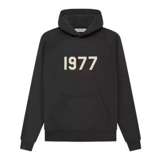 Fog Multi-Line Essentials High Street 1977 American Thin Velvet Couple Hooded Sweatshirt Men and Women Loose Hat Cross-Border