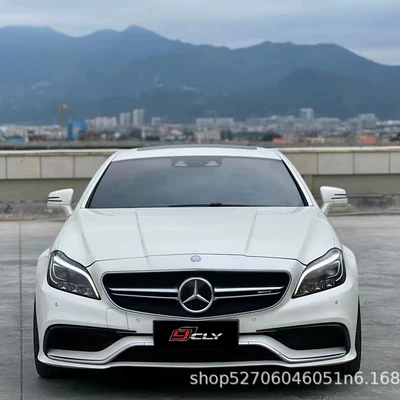 Suitable for Mercedes-Benz CLS(W218)12-17 modified AMG CLS63 front bar, middle net, rear bar, rear lip, tail throat
