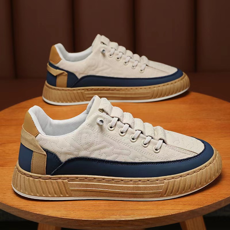 Step on Herbst 2024 Neue Jugendsportschuhe für Herren mit dicker Sohle, rutschfest, vielseitig einsetzbar, für Arbeit und Freizeit_voghion.com