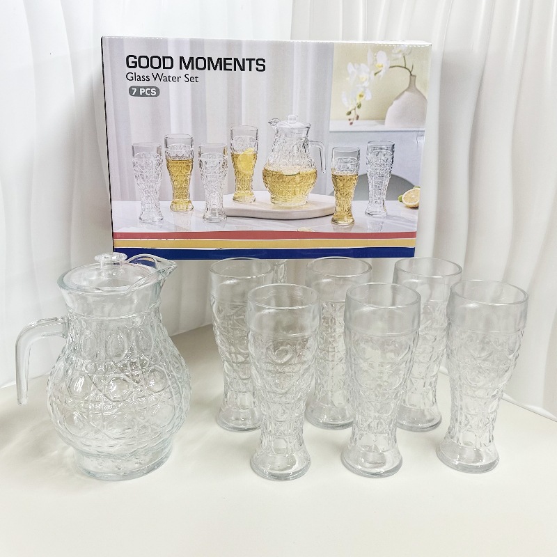 Creative Engraved Glass Cup, Beer Cup, High-Quality Home-Use Craft Beer Cup, Large-Capacity Drinking Cup