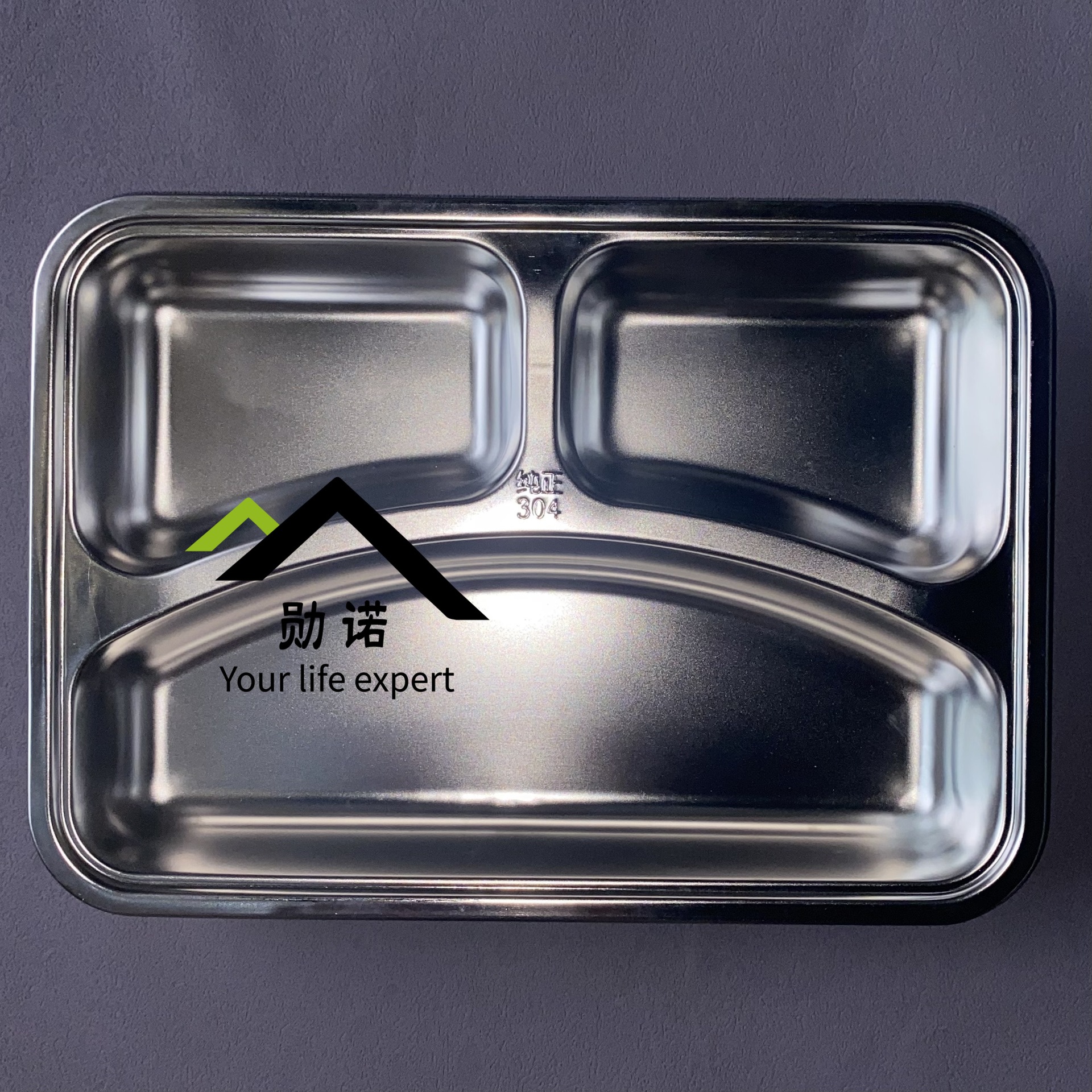 square dinner plate stainless steel for children and adults